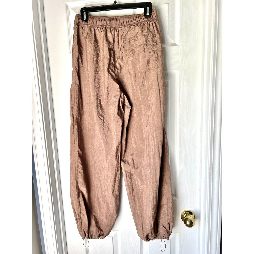 Athleta Lunar Sheen Utility Mid Rise Pants Auburn Small windbreaker